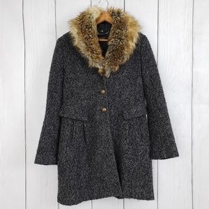 LAUNDRY by Shelli Segal size 10 Women's Wool Coat